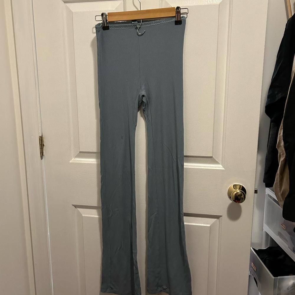 SKIMS soft lounge ribbed flare pants